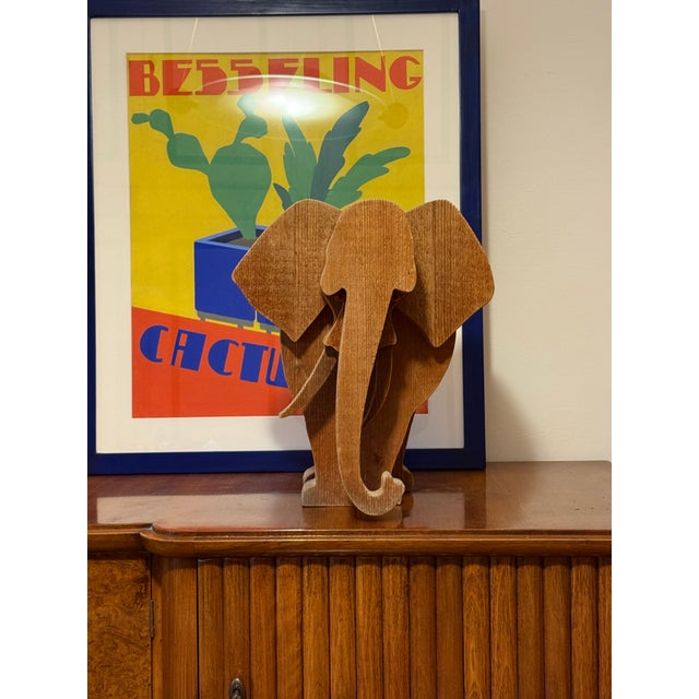 Bottega Michelangeli, Elephant Wood Sculpture, Orvieto Italy 1970s For Sale - Image 15 of 17