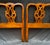 Chestnut Late 20th Century Pair of Henredon Chippendale-Style Mahogany Twin Headboards For Sale - Image 8 of 12
