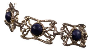 Metal Cuff Bracelet, 1980s