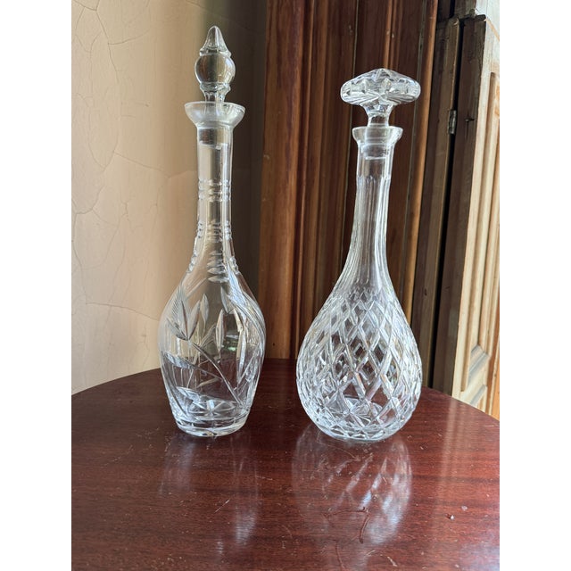 Mid 20th Century Mid Century Modern Crystal Decanter For Sale - Image 11 of 11