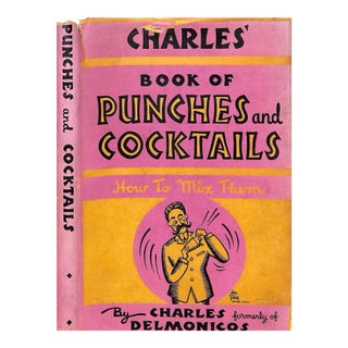 "Charles' Book of Punches and Cocktails" 1934 Charles of Delmonicos For Sale