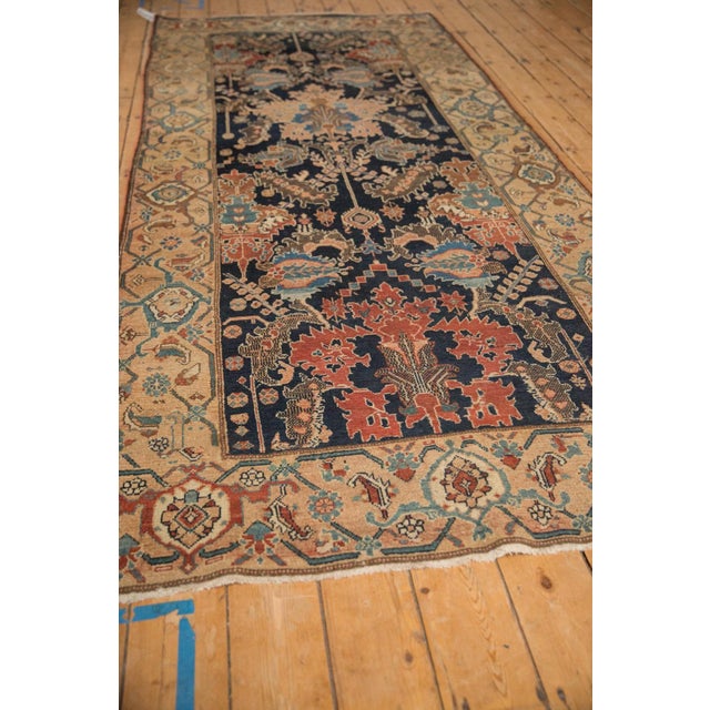 Antique Fine Malayer Rug Runner - 4'3" x 9'10" For Sale - Image 12 of 14