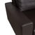 Brown Leather Vida Three-Seater Sofa from Rolf Benz For Sale - Image 4 of 11