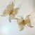 1980s Vintage Boho Chic Coastal Figurative Wicker Butterflies Sculptural Wall Objects - Set of 2 For Sale - Image 4 of 13