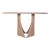 Manchot Travertine Console Table For Sale
