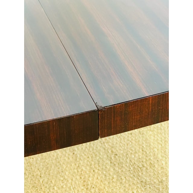 Art Deco Oval Rosewood Dining Table, France, 1940s For Sale - Image 12 of 13