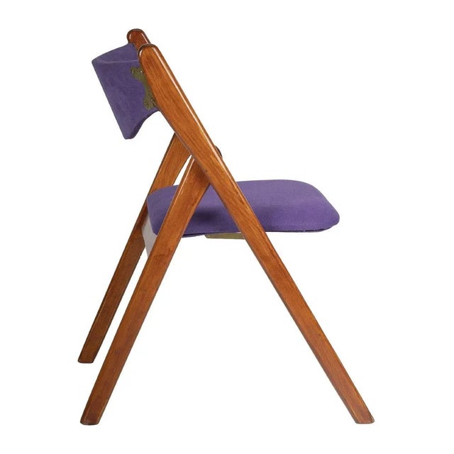 Coronet Foldable Chair by Norquist, 1960s For Sale - Image 6 of 10