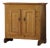 Antique Danish Wabi-Sabi Pine Cabinet with Paneled Doors, Late 18th Century For Sale