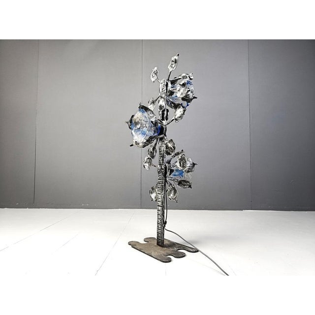 Brutalist Murano Glass Floor Lamp, 1970s For Sale - Image 4 of 15