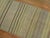 Colorful casual long Kilim runner from the mid-20th century. Mint green, creams, soft blue, lavenders. Measures: 2'5'' x...