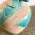 Postmodern Blue and Pink Vase With Sculpted Lid For Sale In Miami - Image 6 of 11