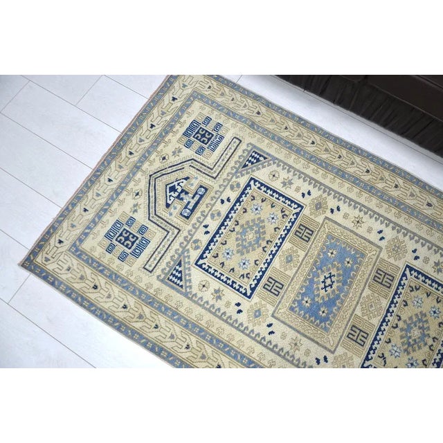 Vintage Wool Rug, 1960s For Sale - Image 9 of 11