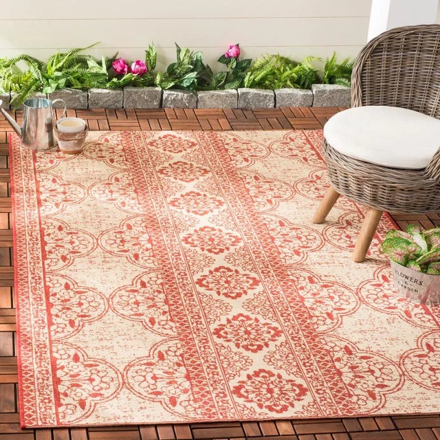Beach House indoor outdoor rugs bring smart interior design to the patio, porch and backyard deck. These outdoor patio...