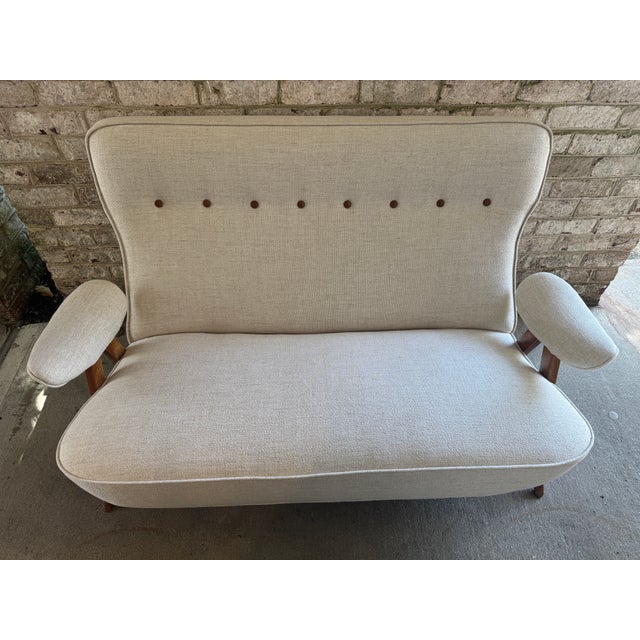 Mid Century Modern Dutch Sofa by Theo Ruth For Sale - Image 10 of 12