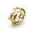 Gold 1980s 18k Gold Tiffany & Co. Paloma Picasso Graffiti Kiss Ring, Size 4.5 For Sale - Image 8 of 12