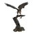 Oversized Bronze Eagle Sculptural Group on Tree Form – Monumental Wildlife Sculpture For Sale - Image 13 of 15