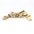Gold Antique William Spratling Mexican Gilt Sterling Silver Bow or Ribbon Brooch For Sale - Image 8 of 11