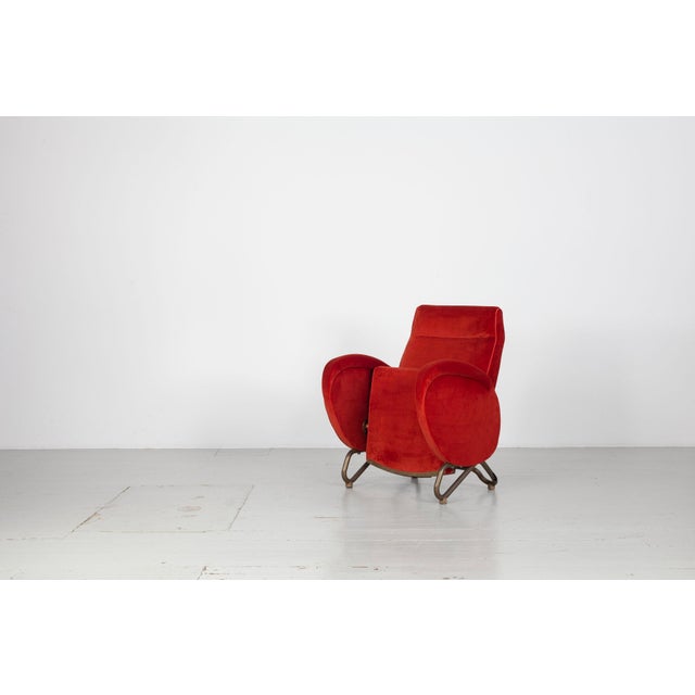Vintage Lounge Chairs by Carlo Mollino, 1950s, Set of 2 For Sale - Image 4 of 18