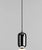 Contemporary Aballs T Pe Black Suspension Lamp by Jaime Hayon for Parachilna For Sale - Image 3 of 13