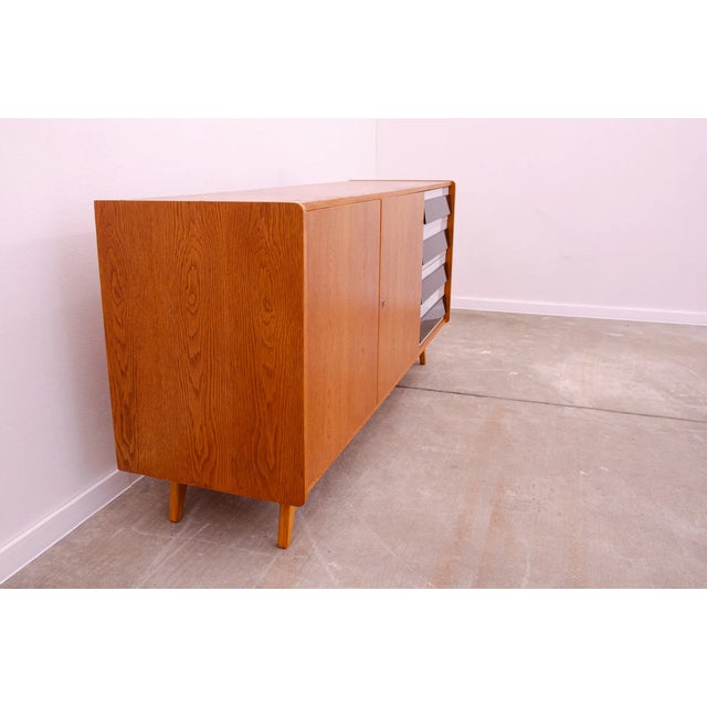 Mid-Century U-460 Sideboard by Jiri Jiroutek for Interior Praha, Czechoslovakia, 1960s For Sale - Image 14 of 18
