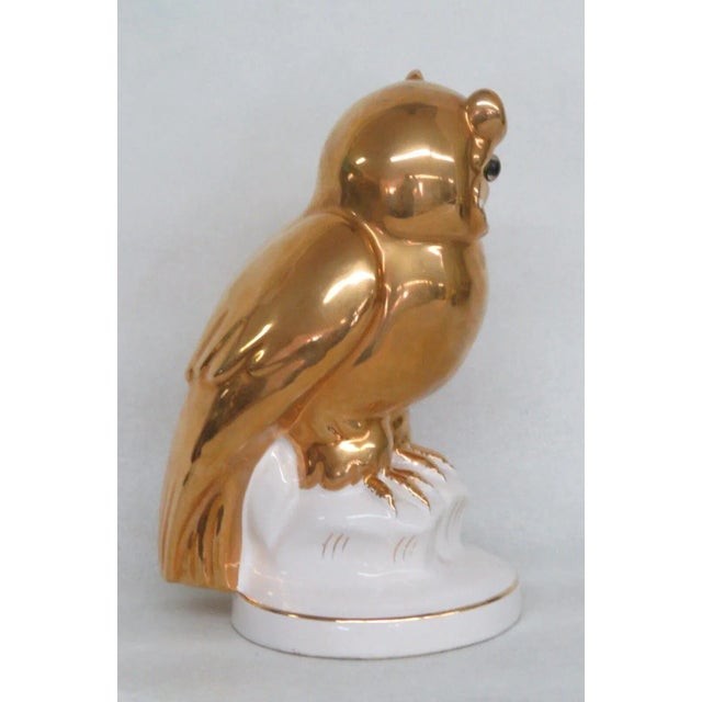 This very charming figurine is made of porcelain, and is stamped as having been made by Estatuaria in Portugal, see...