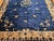 Vintage Room Size Chinese Art Deco Rug, Hand-Knotted Navy Blue, Taupe, 9' x 12' For Sale - Image 14 of 18