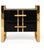 Black Black Glass and Brass Bedside Tables with Two Drawers from Justfurnituress SRL, Set of 2 For Sale - Image 8 of 10