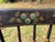 19th Century 19th Century Antique Pennsylvania Hand-Painted Folk Art Half-Windsor Plank-Seat Chair For Sale - Image 5 of 11