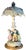 White Von Schierholz Porcelain Ring Around the Rosie Children Table Lamp Floral Lithophane Shade For Sale - Image 8 of 18