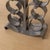 1930s 1930s Pair of French Pewter Scroll Candlesticks For Sale - Image 5 of 12
