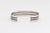 Metal Tahe Navajo Native American Sterling Silver Cuff Bracelet For Sale - Image 7 of 11