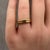 Early 21st Century Designer Tiffany 1837 Band Ring 18kt Yellow Gold Size 6.5 For Sale - Image 5 of 6