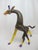 Wonderful hand-carved and hand-painted Oaxacan Alebrije folk art sculptural figure. Large whimsical giraffe sculpture...