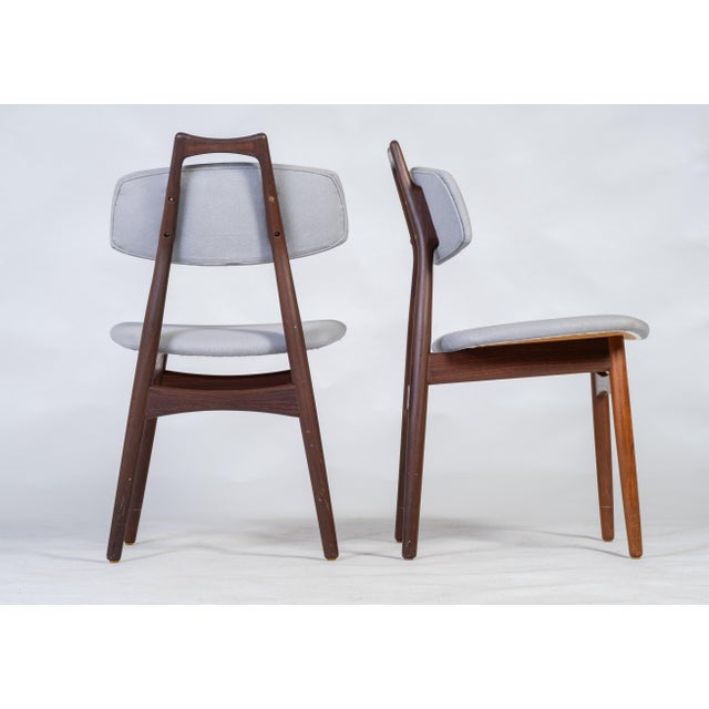Danish Dining Chairs in Teak by Ib Kofoed Larsen, 1960s, Set of 6 For Sale - Image 6 of 9
