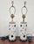Pair of Mid 20th Century Chinese Porcelain Hat Stands Mounted as Lamps For Sale - Image 9 of 10