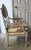 French Pair of Early 20th Century Louis XVI Revival Painted Armchairs, Circa 1900–1920 For Sale - Image 3 of 10