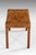 1940s Stool in Mahogany, Leather and Brass from Frits Henningsen, 1940s For Sale - Image 5 of 6