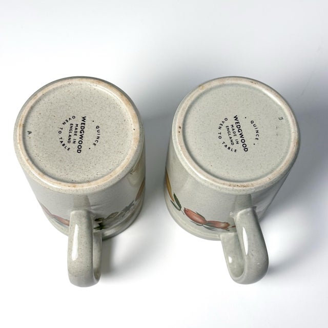 Wedgwood Vintage Wedgwood Quince Stoneware Creamers, Pair For Sale - Image 4 of 6