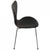 Seven Chairs in Patinated Black Anilin Leather by Arne Jacobsen, 2000s, Set of 4 For Sale - Image 16 of 18