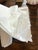 Textile Vintage Handmade White Battenburg Lace Napkins Embroidered Borders Cotton - Set of 12 For Sale - Image 7 of 11
