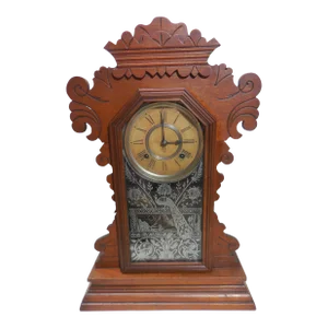 1890's Ansonia Eastlake Gingerbread Mantel Clock