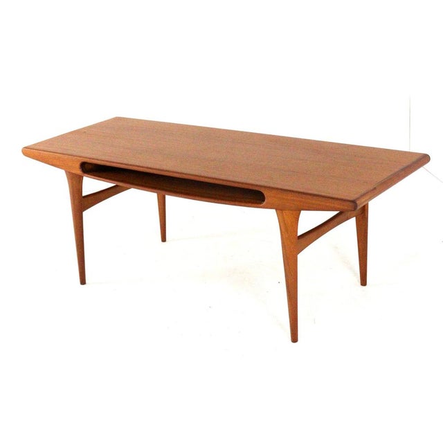 Wood Smile Coffee Table in Wood For Sale - Image 7 of 18