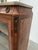 Brown Louis XVI Style One-Door Display Cabinet For Sale - Image 8 of 14