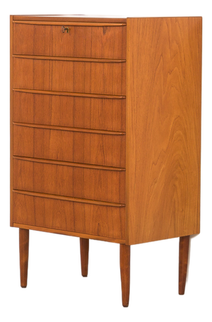 Danish Teak Chest of Drawers, 1960s