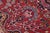 Persian Vintage Tabriz Red/Blue Wool Rug - 9'1'' X 12'4'' For Sale - Image 4 of 10