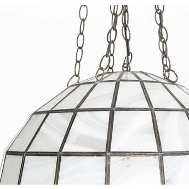 Wave Glass Seaside Pendant 36" by Clate Grunden For Sale - Image 4 of 5