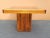 Vintage Dining Table Solid Teak & Smoked Glass Extendable For Sale - Image 9 of 12