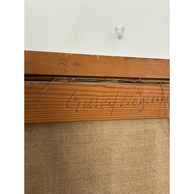 Gustaf Höglund, City, 1950s, Oil on Canvas, Framed For Sale - Image 11 of 17