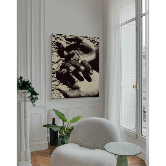 Exclusively available in the U.S. through ART AT HOME, Hands is a limited edition black-and-white photograph by...