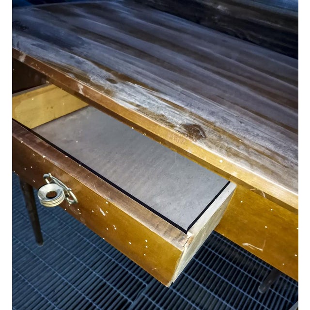 Art Deco Italian One Drawer Console Table For Sale - Image 8 of 9